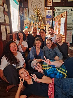 Foto together and sharing good moments