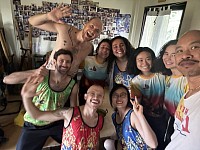 Practice practice and practice together!!!!!!!!!.