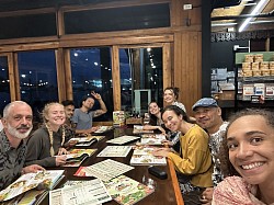 Dinner together.